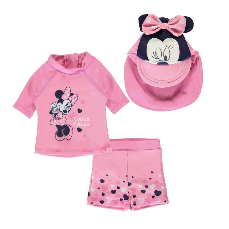24 off on Girl's Minnie 3Piece Swim Suit OneDayOnly