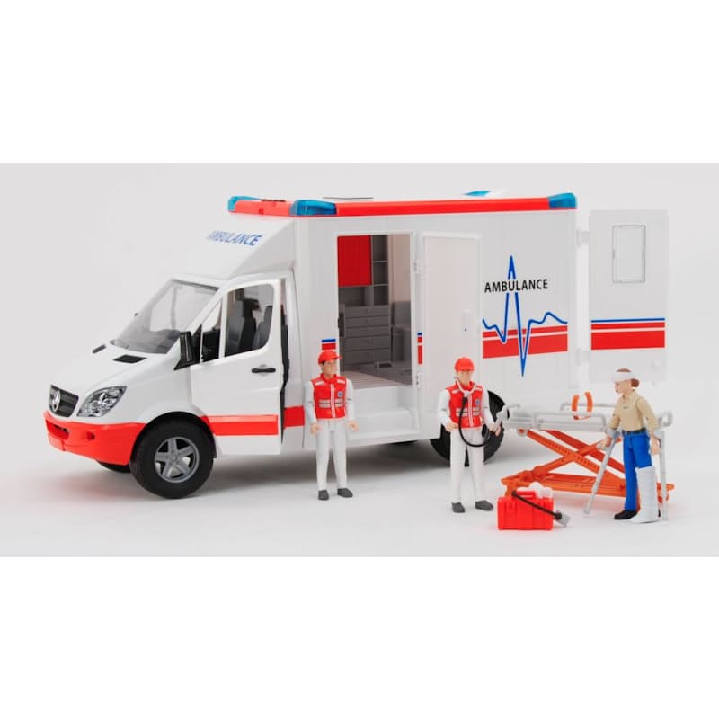Bruder mb sprinter ambulance top with driver