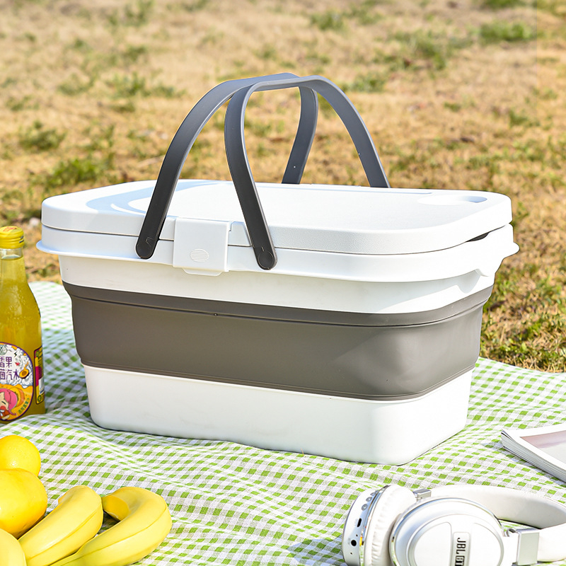 Pop-Up Camping and Picnic Basket