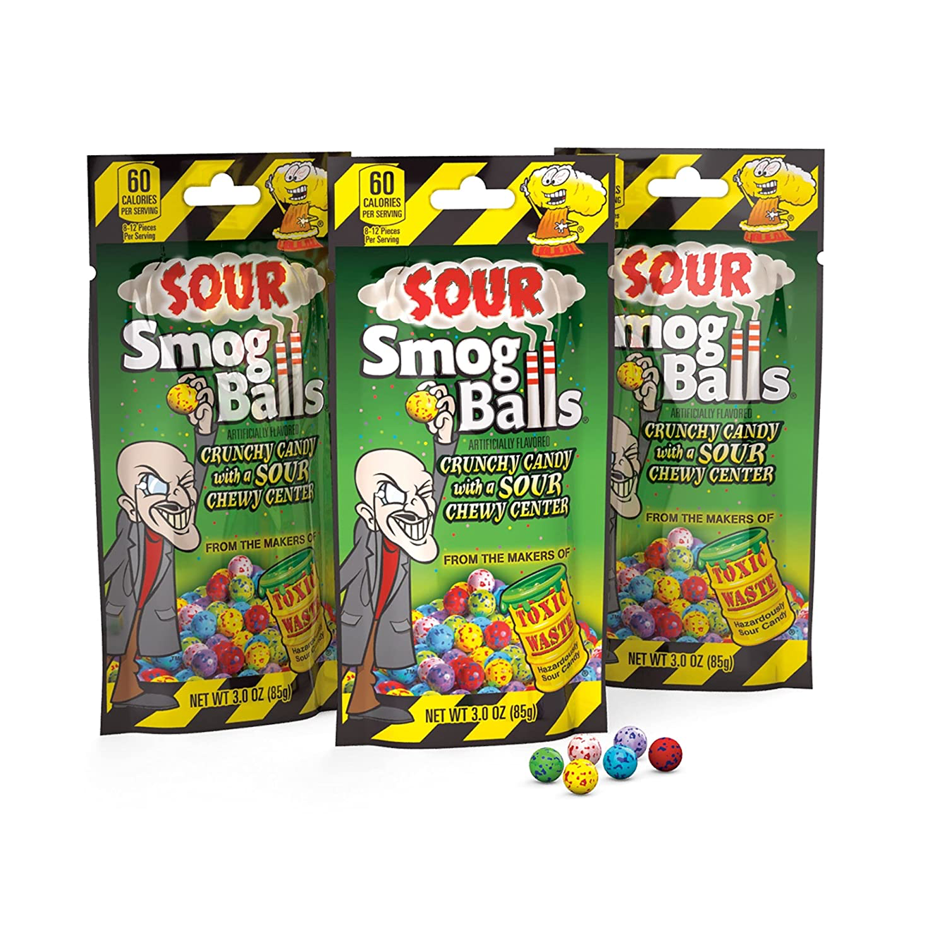 30 off on 3x 85g Sour Smog Balls OneDayOnly