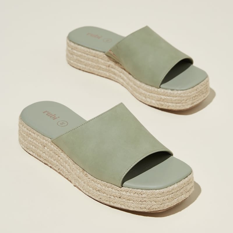 59 off on Rubi Ladies Erin Flatform Slides OneDayOnly