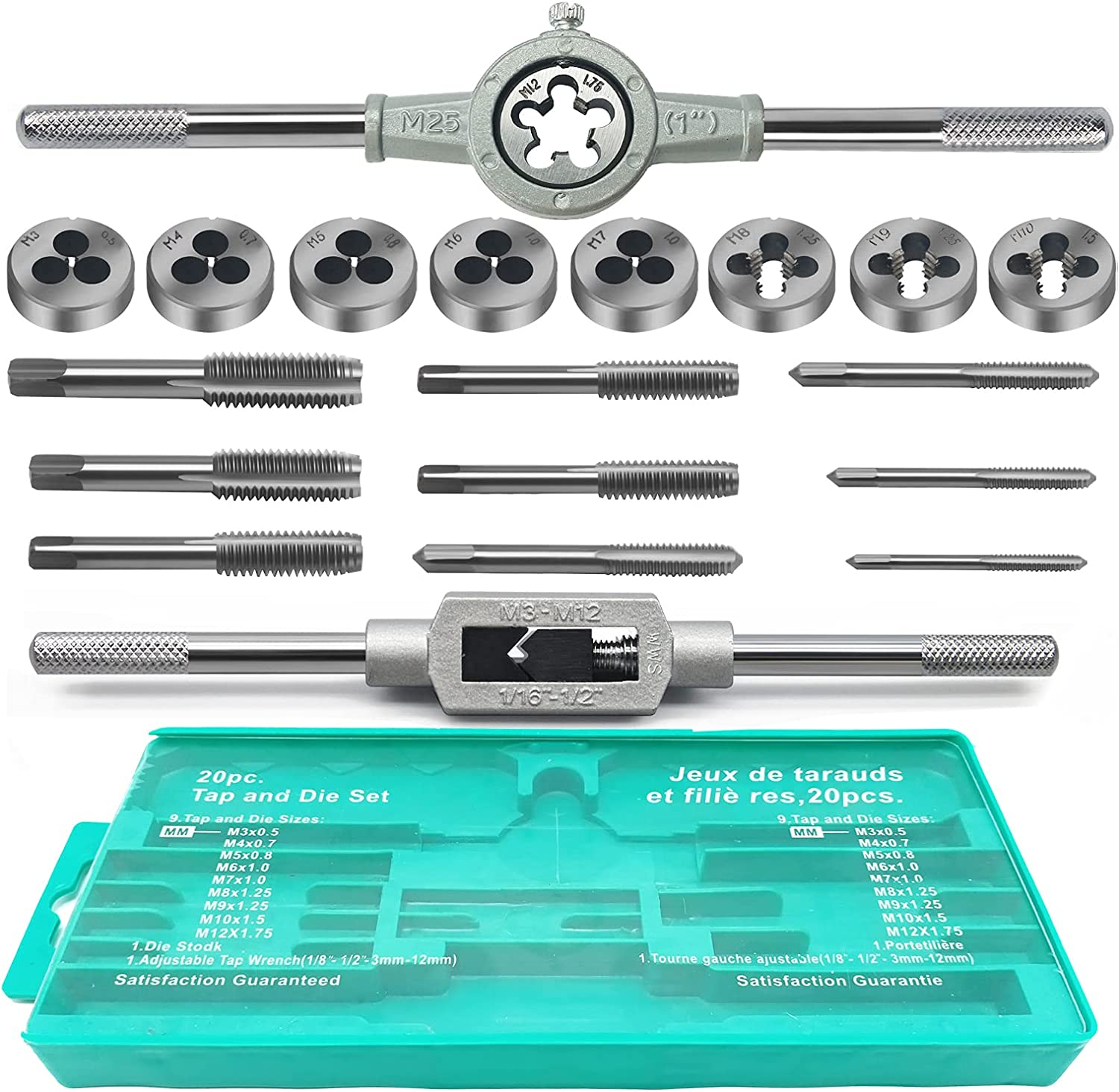 38 off on Instal 20Piece Tap and Die Tool Set OneDayOnly