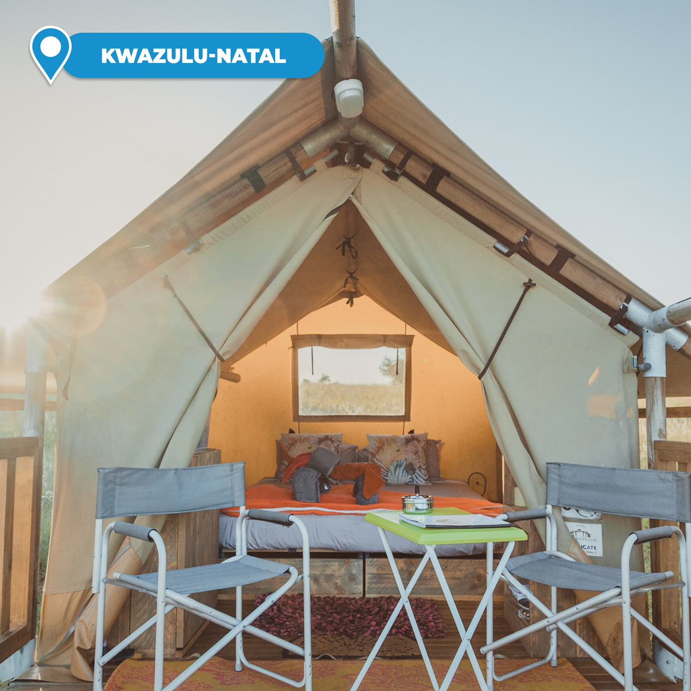 2-Night Adventure Tent Self-Catering Per Couple