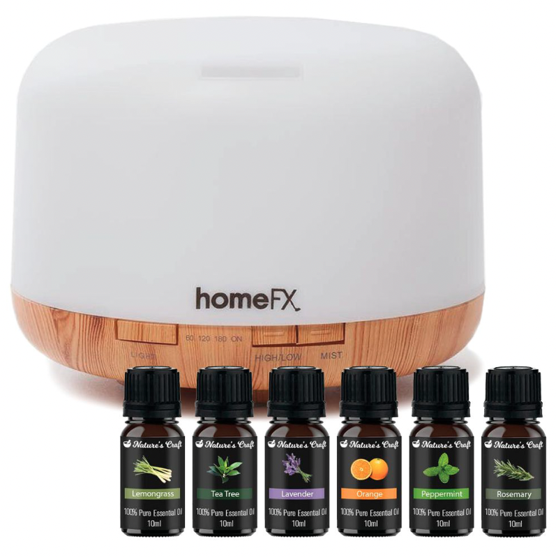 30% off on HomeFX Diffuser with Essential Oils | OneDayOnly