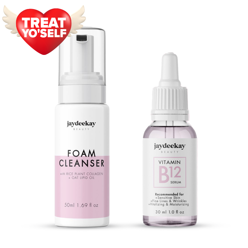 27 off on 50ml Foam Cleanser & 30ml Vitamin B12 Serum OneDayOnly