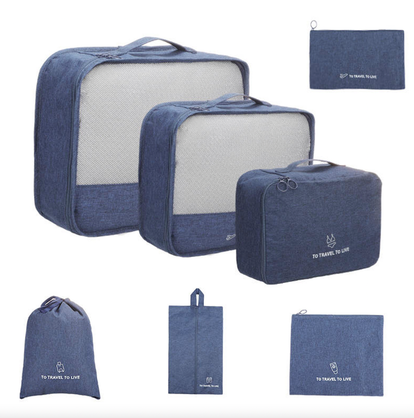 46 off on 7Piece Travel Organiser Bag OneDayOnly