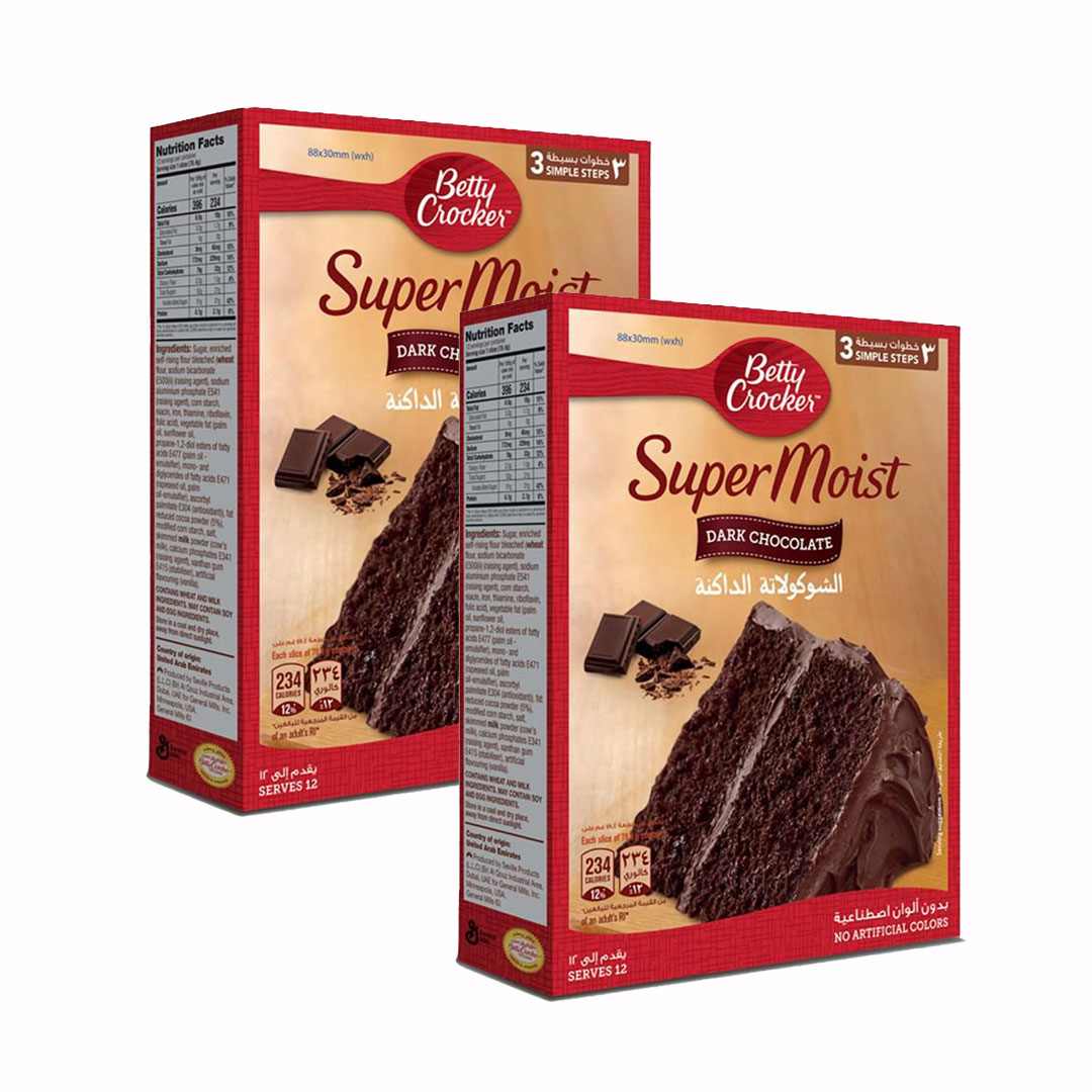 Betty Crocker Super Moist Cake Mix Strawberry 400g Online at Best Price |  Cake & Dessert Mixes | Lulu KSA