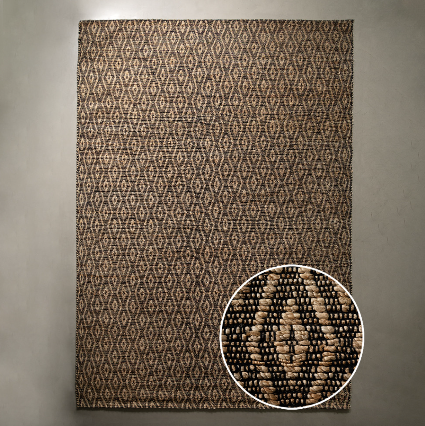 R500 off on Kisumu Large Jute and Cotton Rug | OneDayOnly