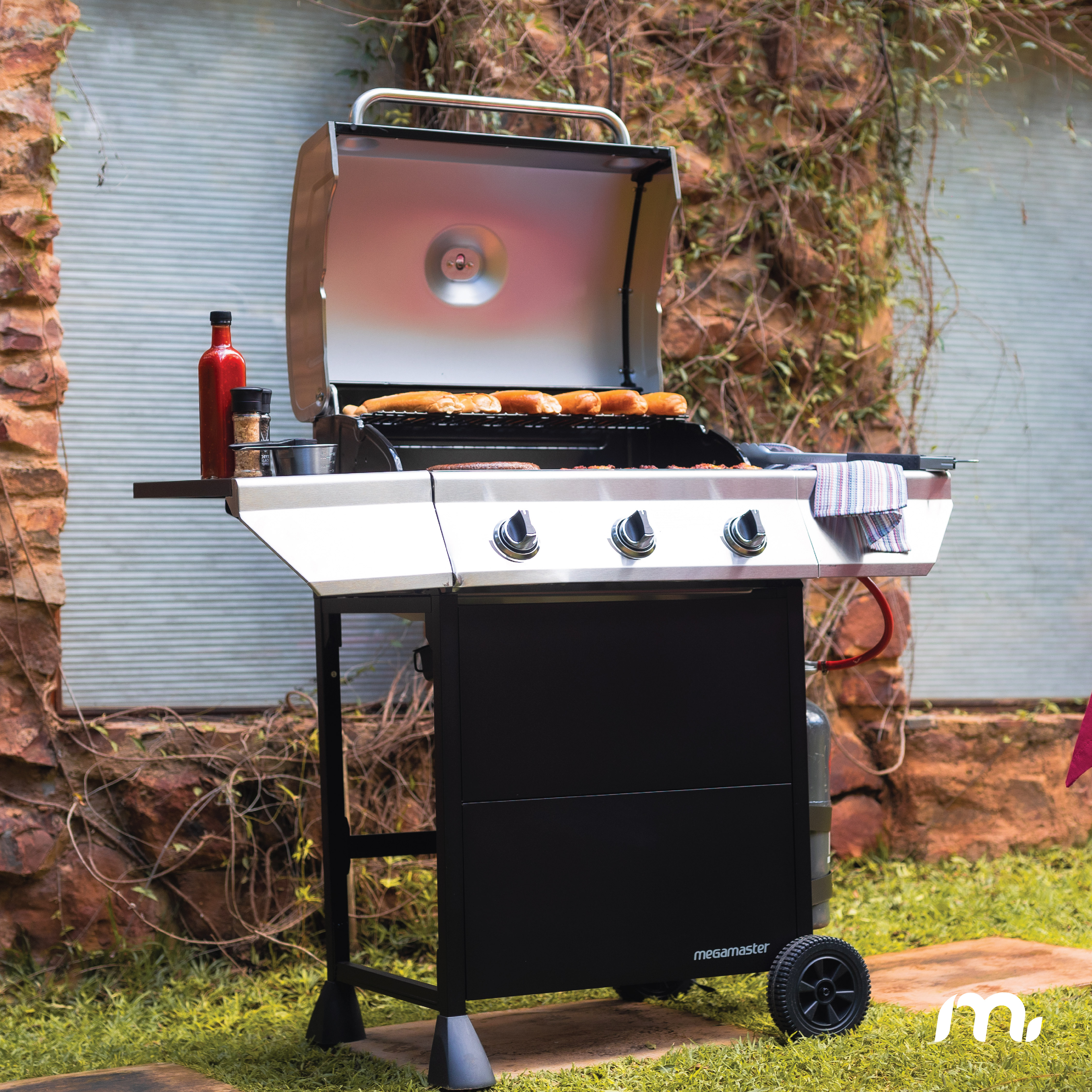 30 off on Megamaster Gas Burner & Cover OneDayOnly