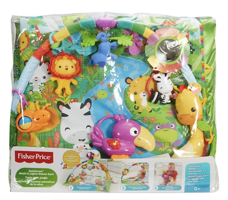 Gimnasio para bebé animalitos de la selva Mattel Fisher-Price