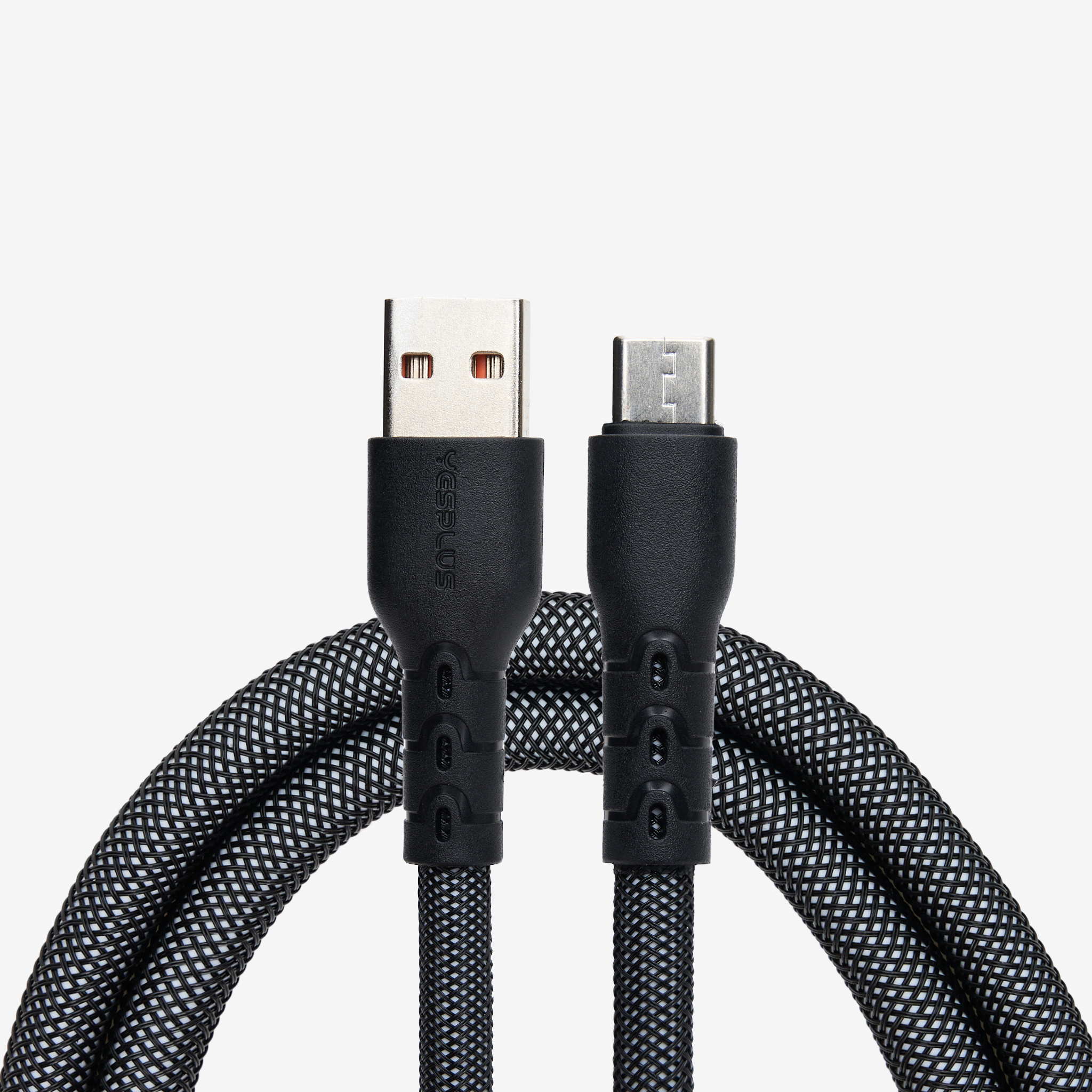 2x 1m 120W USB to Type-C Durable Fast Charging Cables