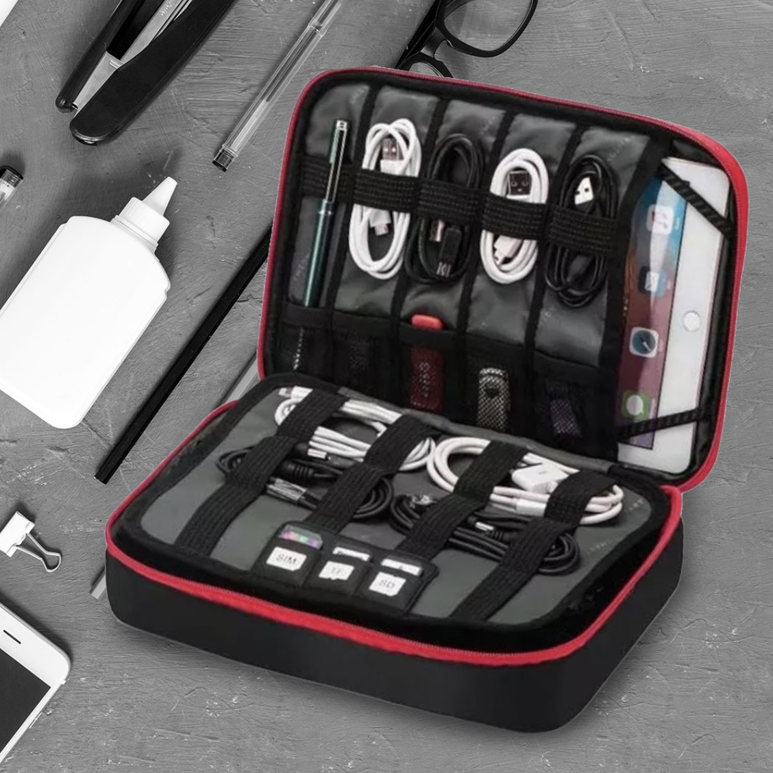 35 off on iDemoo Cable Accessories Travel Bag OneDayOnly