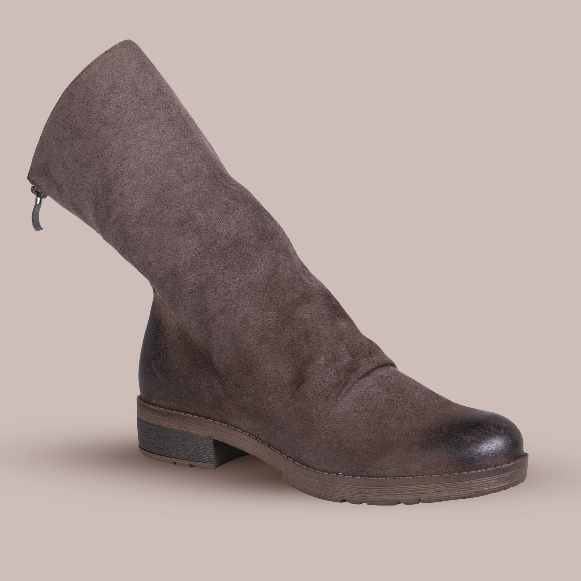 34 off on Footwork Ladies Brown Short Boots OneDayOnly