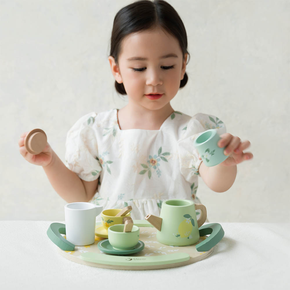 14-Piece Vintage Afternoon Tea Set
