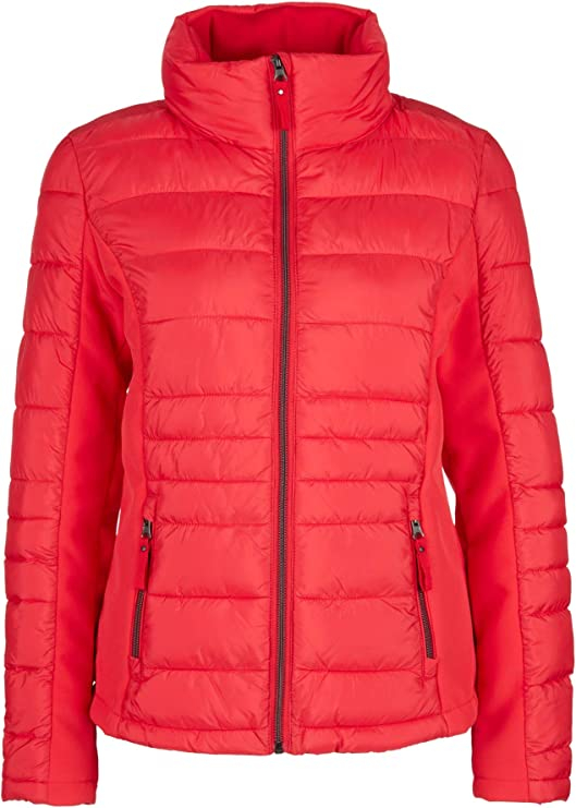 Puffer Jacket Jacke S Oliver Rot Steppjacke Mit Abnehmbarer Kapuze Rot