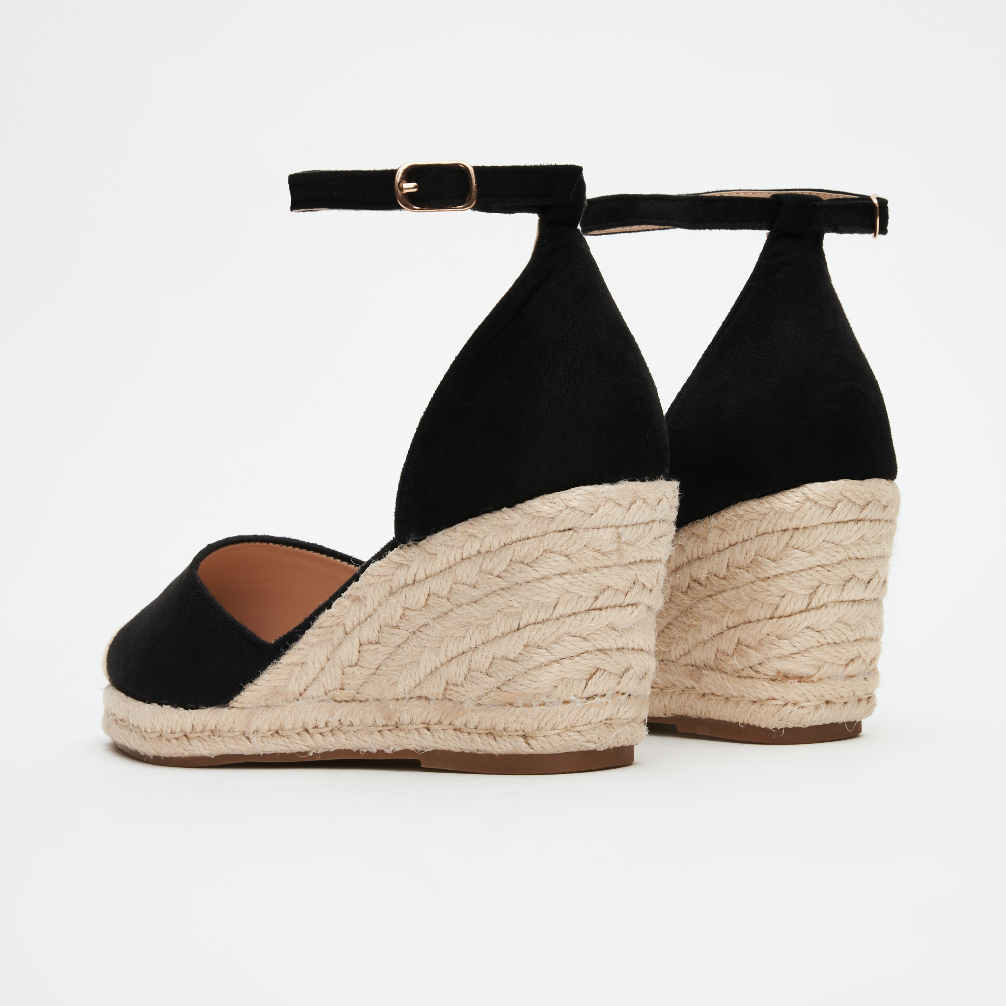 Women's Wedge Sandals With Closed Toe - Espadrille Slingback Summer Platforms