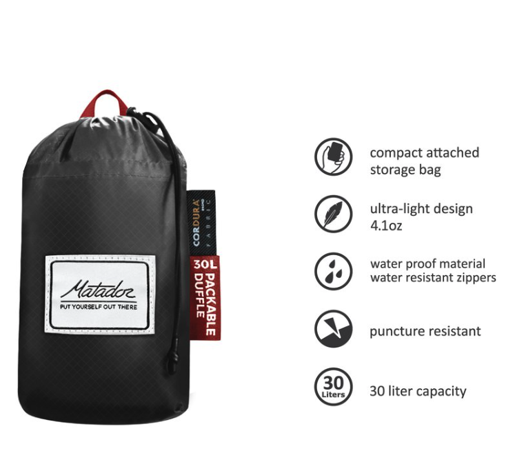 Matador Transit Matador Pocket Duffel Matador Duffle