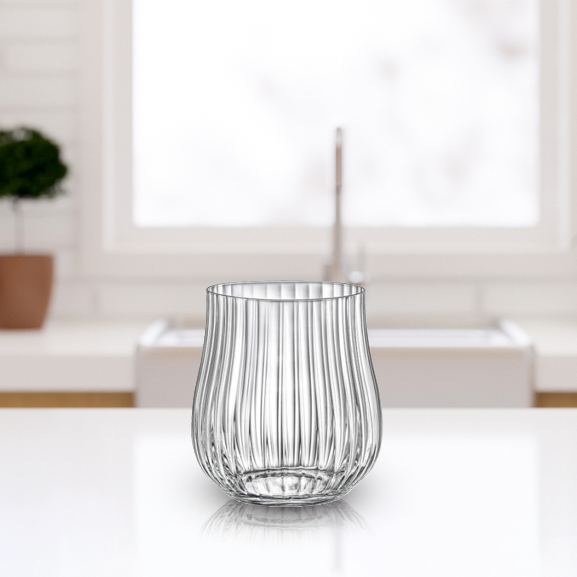 6x 350ml Tulipa Optic Tumblers