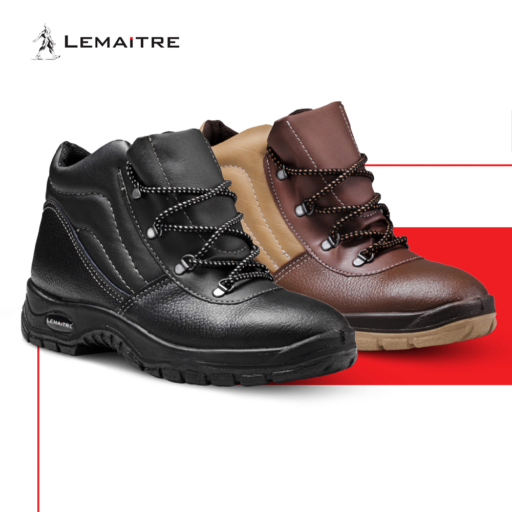 40 off on Lemaitre Men's Leather Safety Boots OneDayOnly