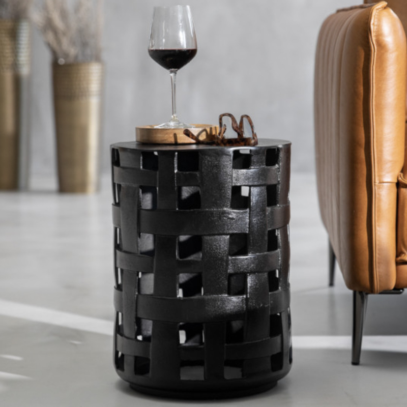 Indian Weave Side Table