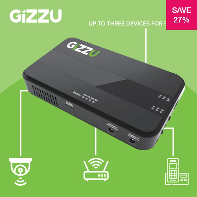 27% off on Gizzu 36W 8800mAh Mini DC UPS | OneDayOnly