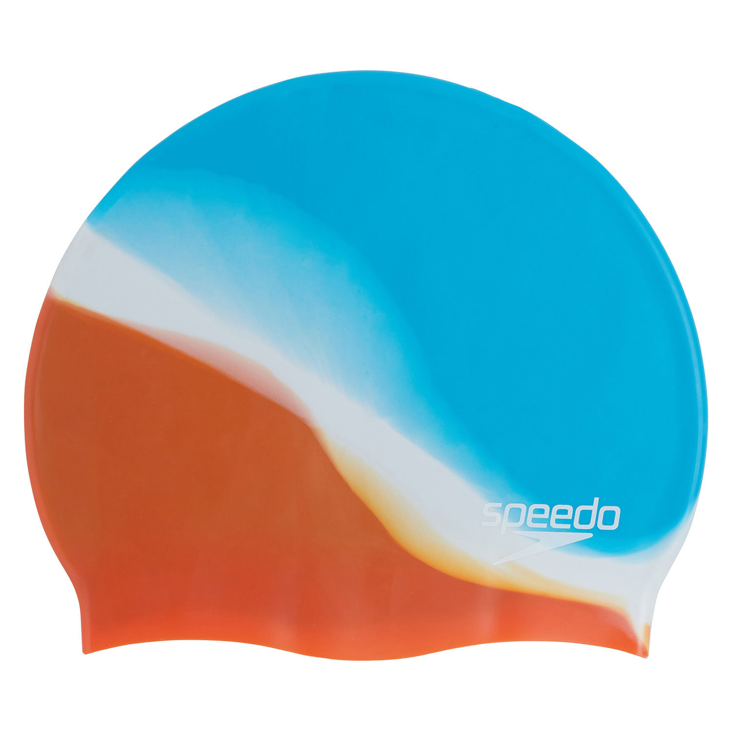 Unisex Multi-Colour Silicone Swimming Cap