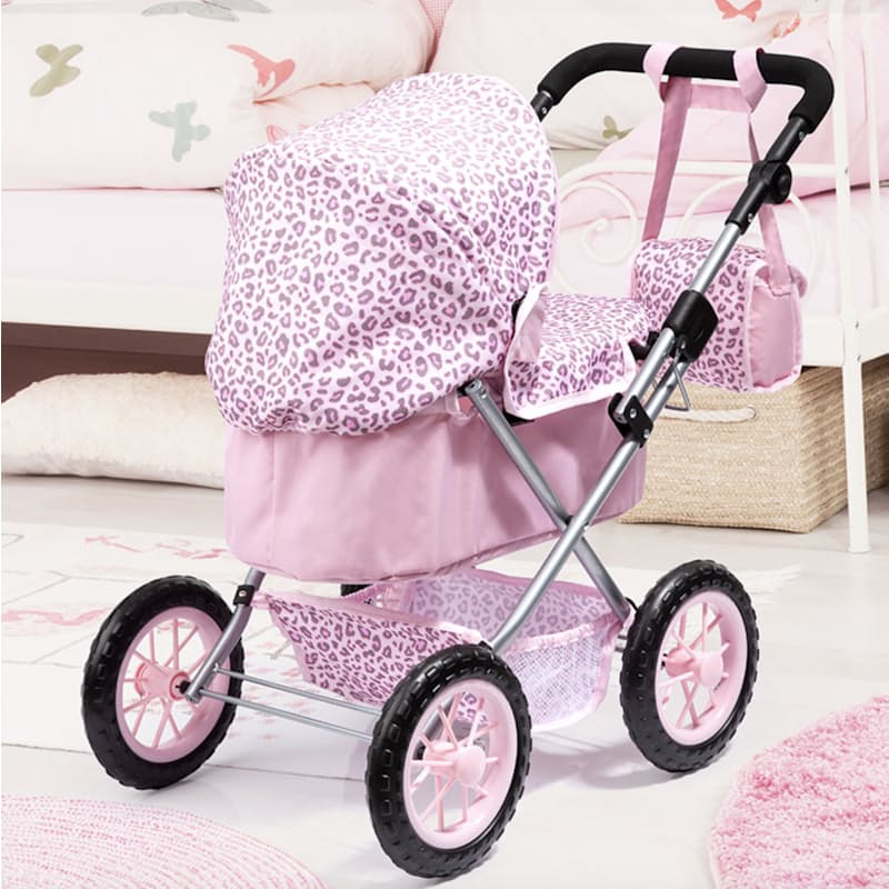 55 off on Pink Leopard Trendy Doll s Pram OneDayOnly