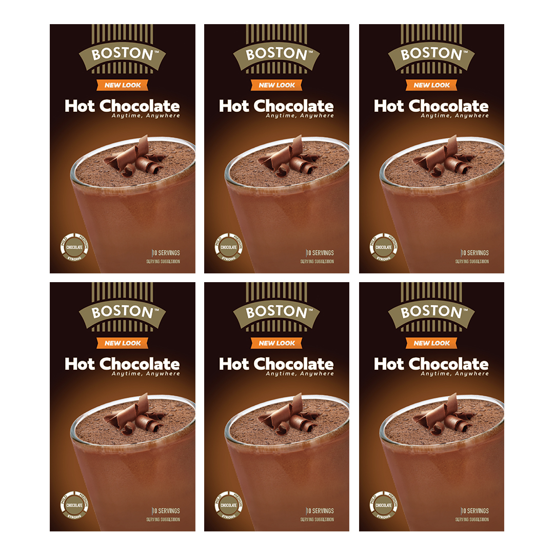 29 off on Boston 6x 10's Hot Chocolate Sachets OneDayOnly