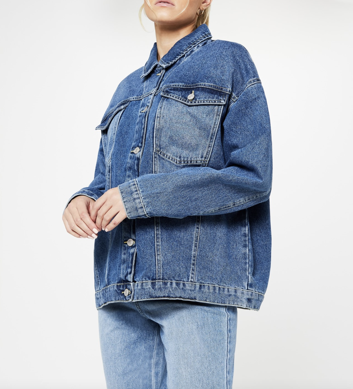 20% off on Kangol Ladies Blue Wash Denim Jacket | OneDayOnly