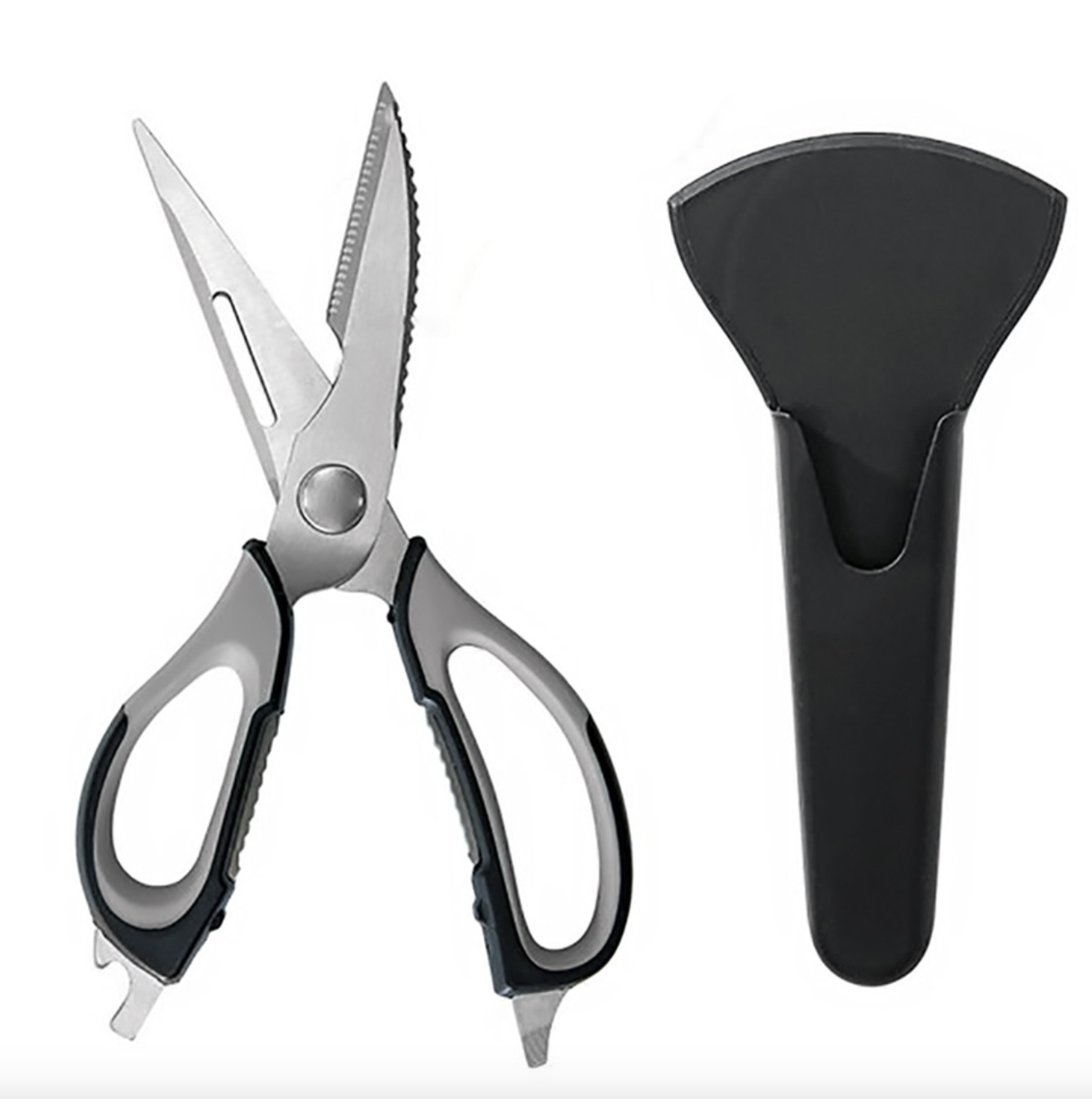 21 Off On Kitchen Scissors With Magnetic Holder OneDayOnly   1678780272.4107 