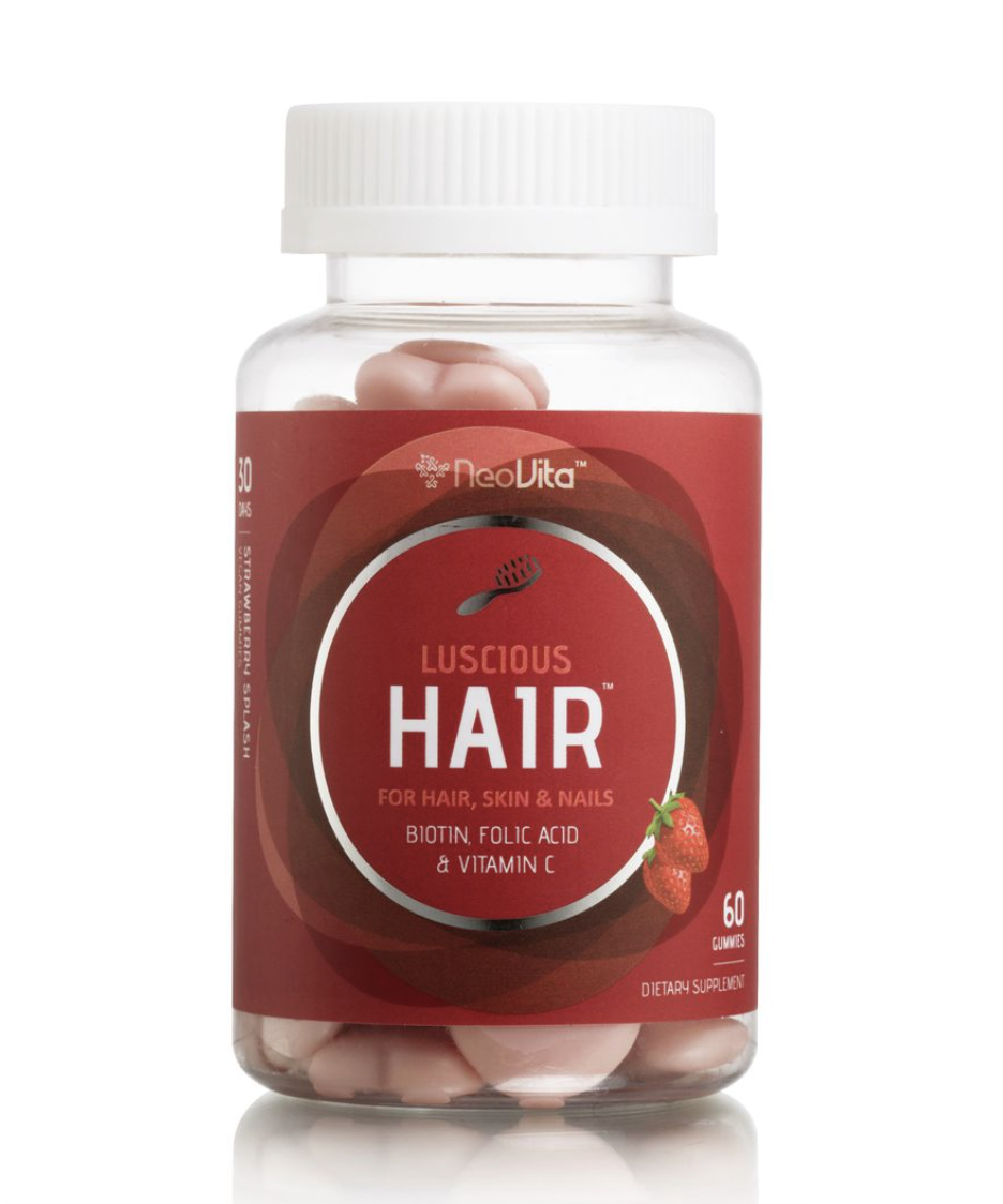Luscious Hair Vegan Strawberry Vitamin