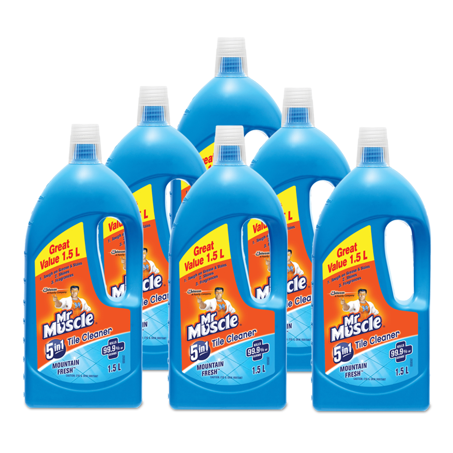 Mr Muscle 6x 750ml Tile Cleaners OneDayOnly