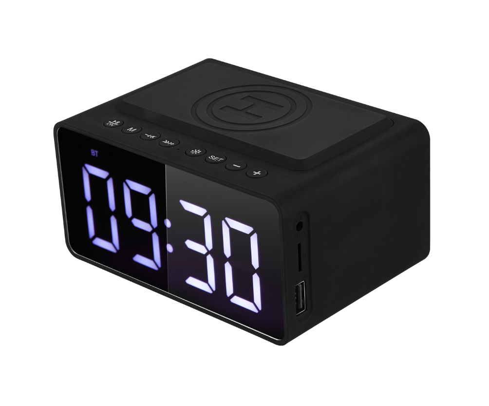 53 off on Wireless Alarm Clock with Charging Pad OneDayOnly