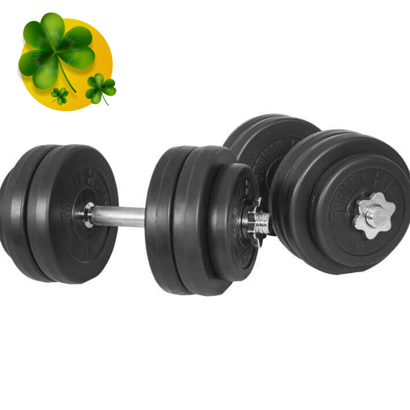 23 off on Gorilla Sports 30kg Dumbbell Set OneDayOnly
