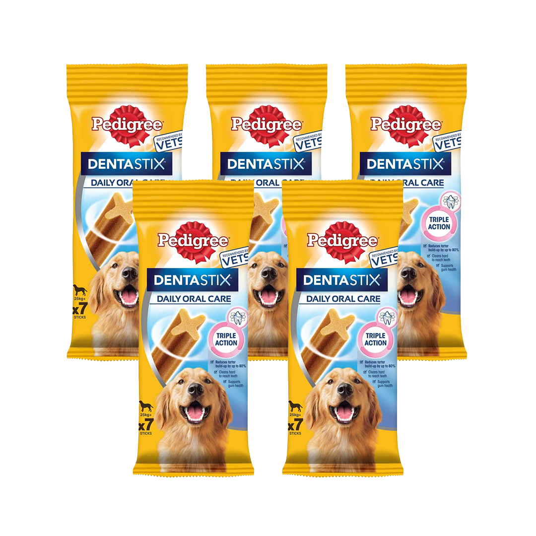 5x 7's Dentastix Dog Oral Care Treats