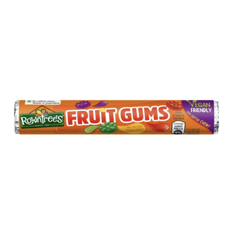 35 off on Rowntree's 27x 47g Fruit Gums Rolls OneDayOnly