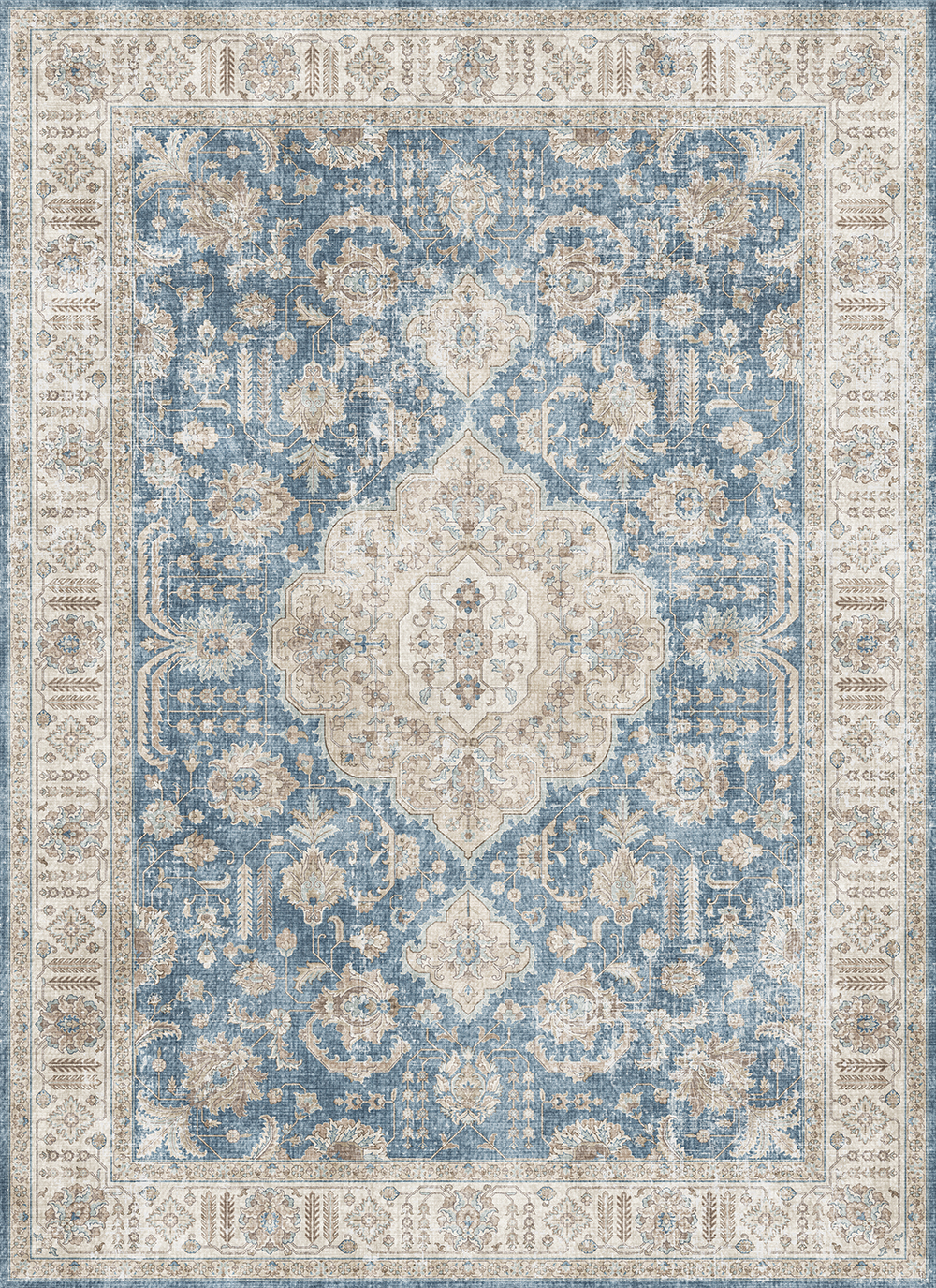 Vintage Centre Medallion Dark Faded
