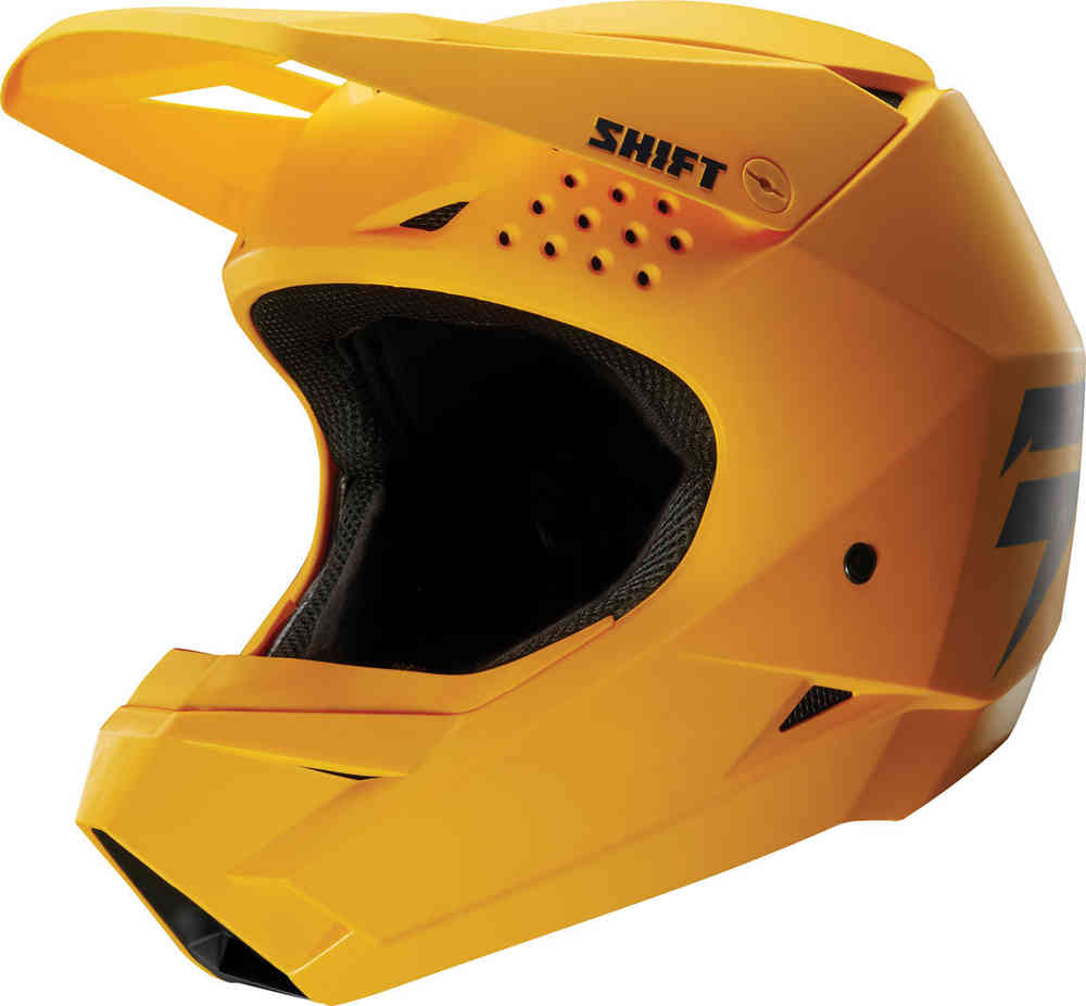44% off on Shift MX Men's Yellow Whit3 Helmet OneDayOnly