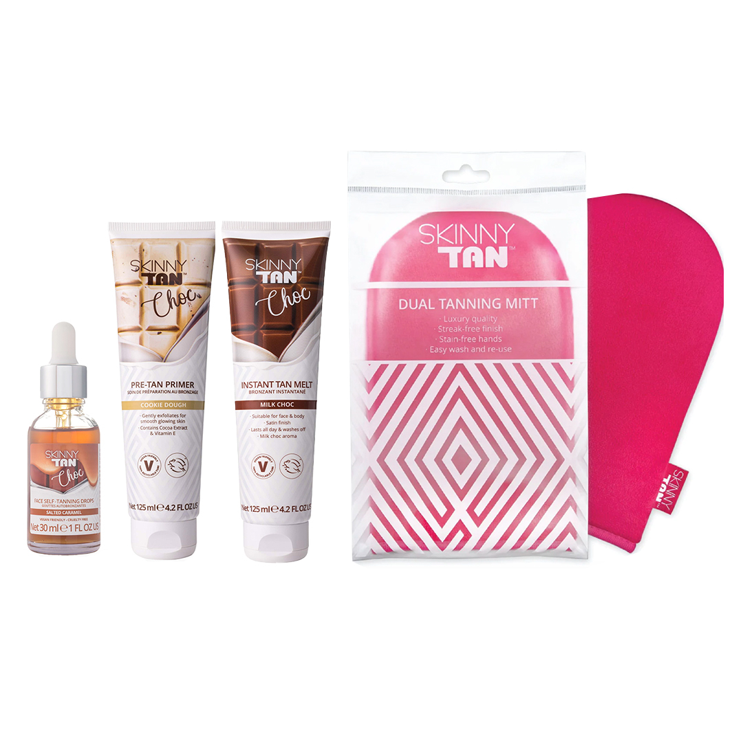 58 off on 4Piece Chocolate Tanning Bundle OneDayOnly