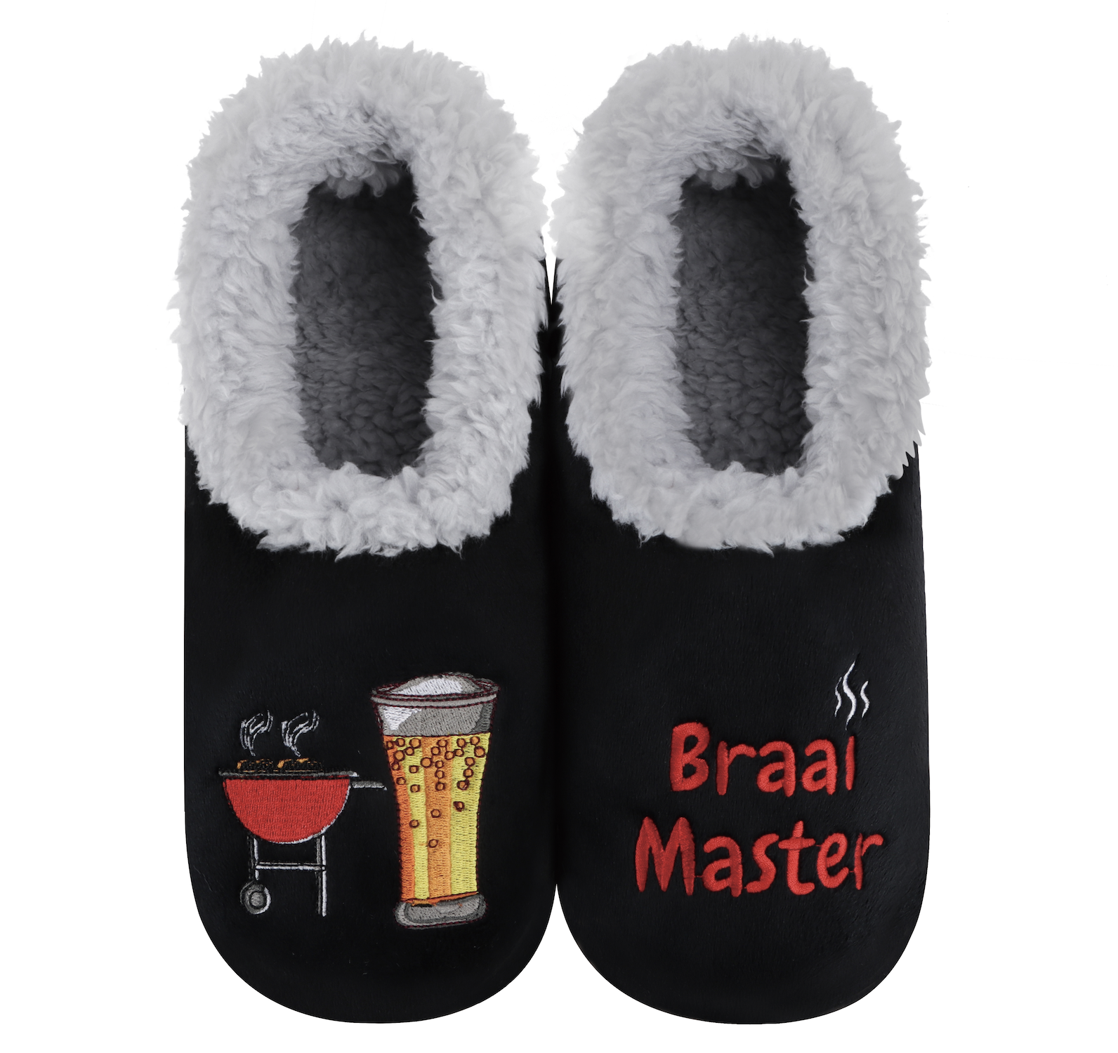 24% off on Men's Braai Master Fleece Slippers | OneDayOnly