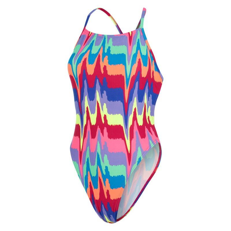 38 off on Ladies Rainbow Allover Swimsuit OneDayOnly