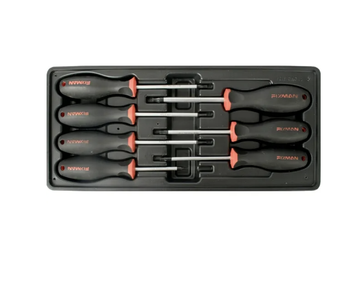 7 SEVEN PIECE Craftsman USA Socket Torx Screwdriver Bit Set