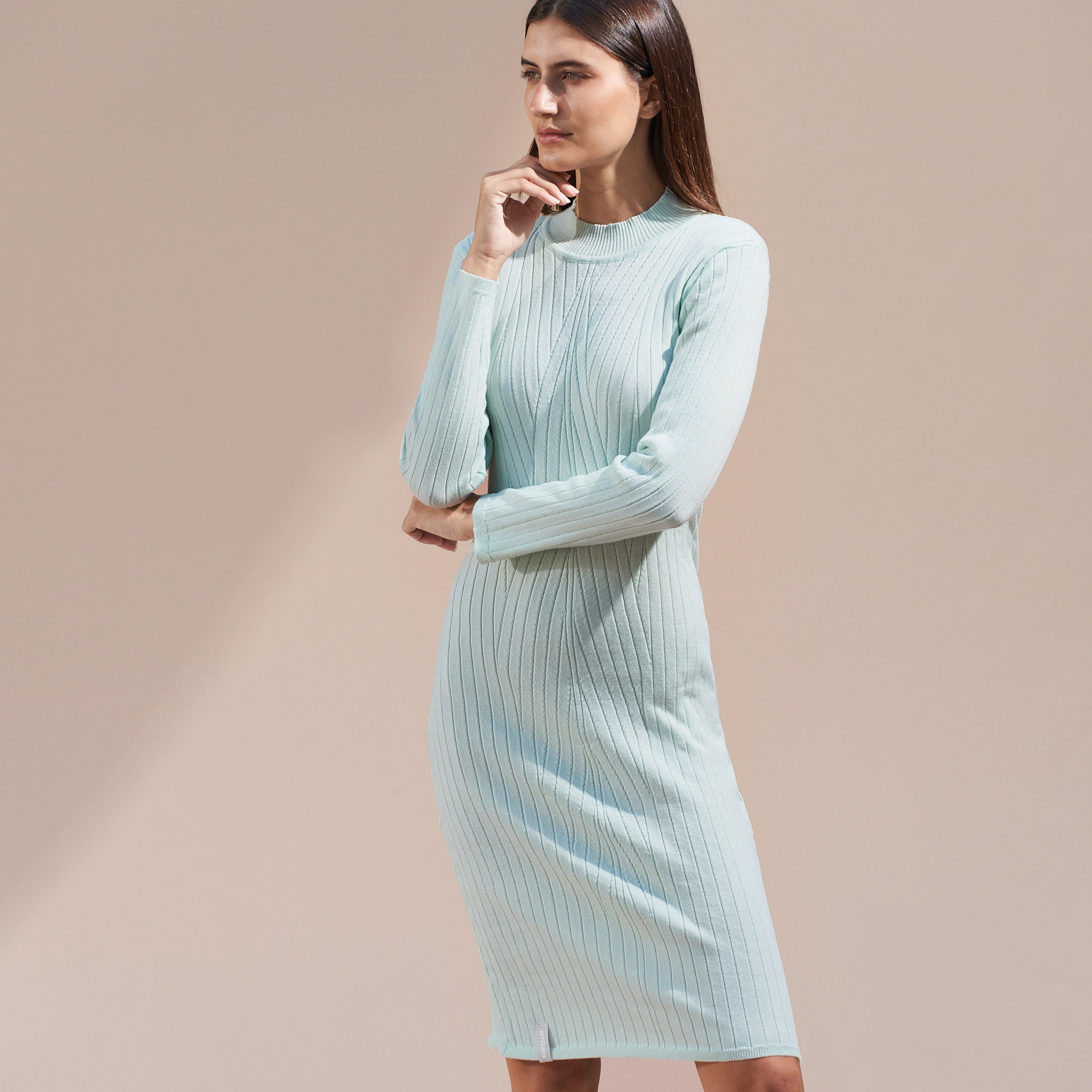 Urban Classics Ladies Spaghetti Dress Donna Miniabito Nero XS 95% Cotone, 5% Spandex