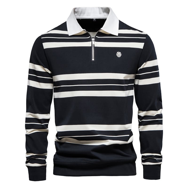 41% off on ATOM Men's Striped Long Sleeve Shirt | OneDayOnly