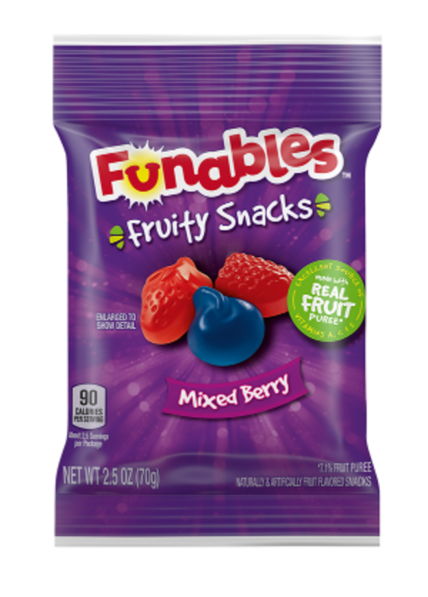 16 off on 6x 70g Mixed Berry Fruity Snacks OneDayOnly