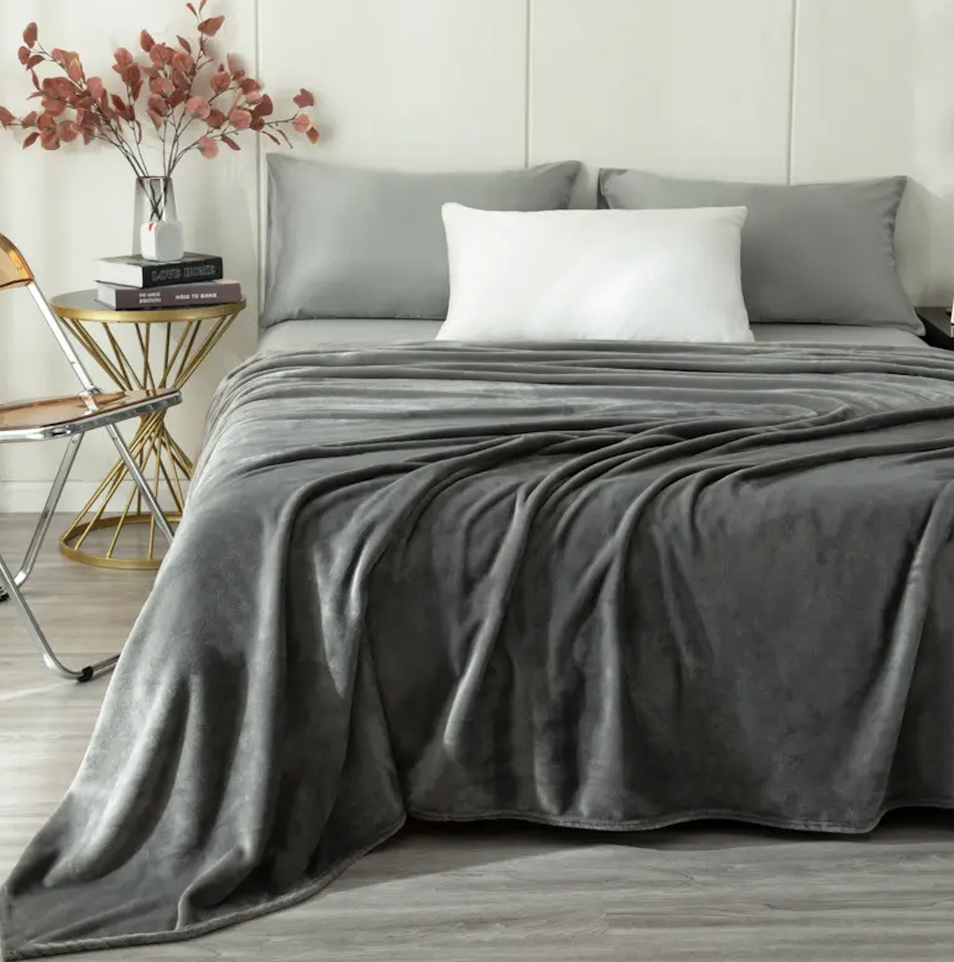 27 off on Flannel Fleece Queen Blanket OneDayOnly