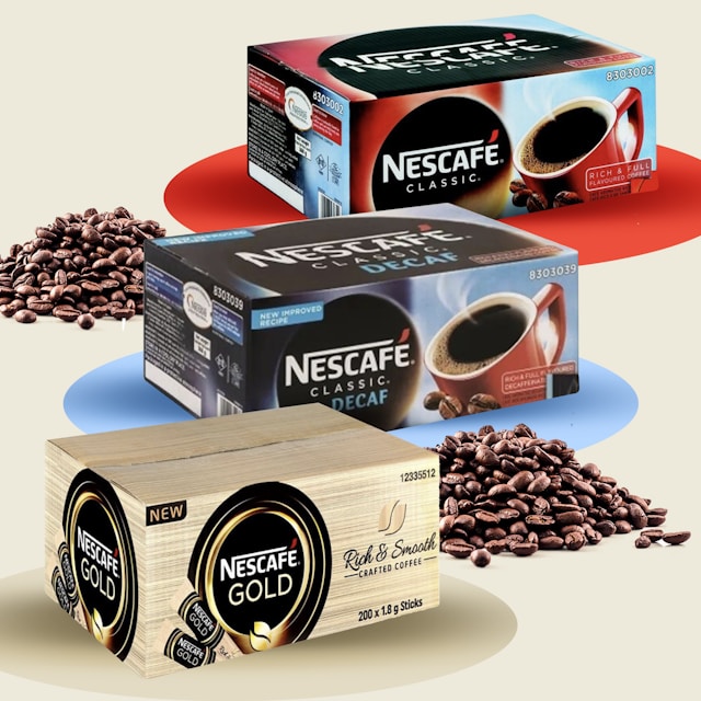 Nestle 200x 1.8g Nescafé Classic Coffee Sachets OneDayOnly