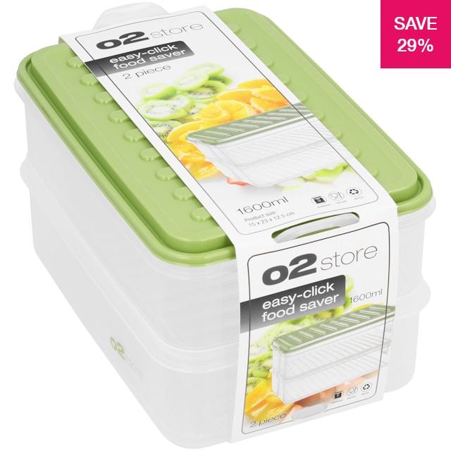 29% off on O2 Kitchen 6x Easy-Click Lunch Boxes | OneDayOnly