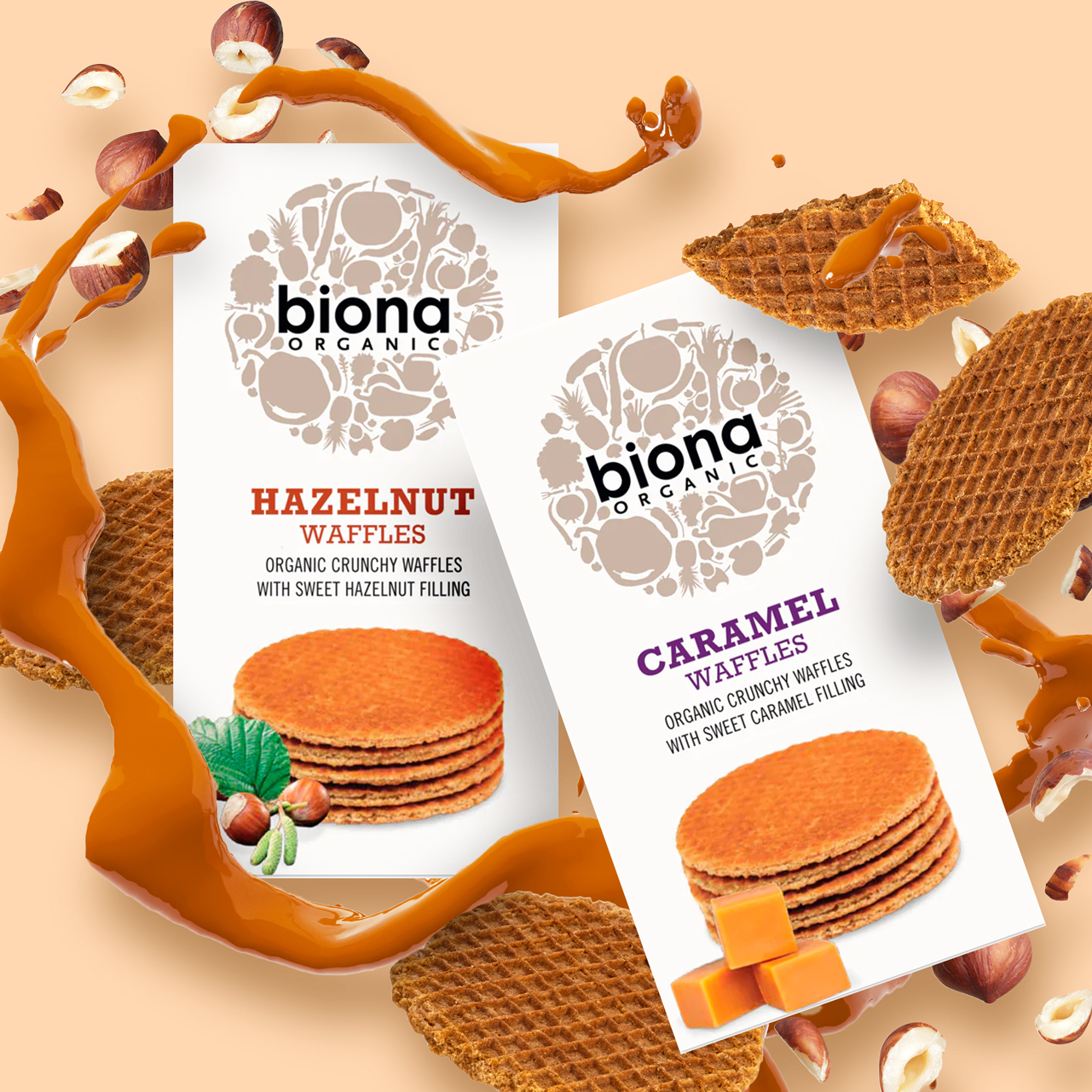 19% off on Biona 3x 175g Organic Syrup Waffles | OneDayOnly