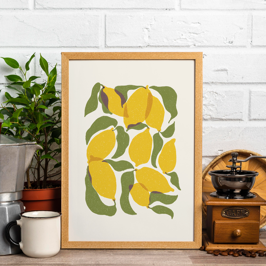 41% off on A4 or A3 Lemons Single Print | OneDayOnly